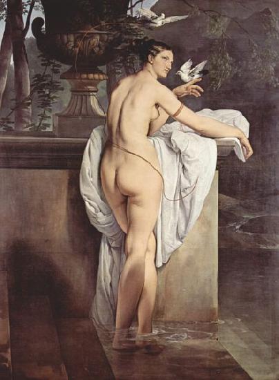 Francesco Hayez The Ballerina Carlotta Chabert as Venus oil painting picture